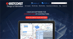 Desktop Screenshot of eastcoastcadcam.com